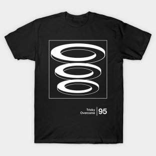 Overcome / Minimalist Graphic Artwork Design T-Shirt